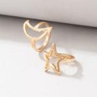 Set Of 2: Ring 19988 - Set Of 2 - Gold - One Size