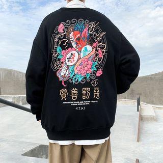 Cartoon-print Sweatshirt