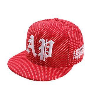 Logo-front Polka-dot Baseball Cap