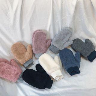 Couple Matching Fleece Mittens