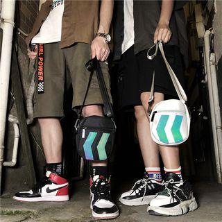Reflective Stripe Mini Crossbody Bag
