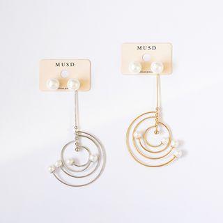 Swirl Earring / Clip-on Earring