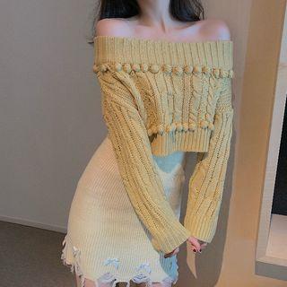 Cropped Sweater / Mini Skirt