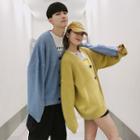 Couple Matching Plain Cardigan