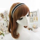 Beaded Cotton Headband