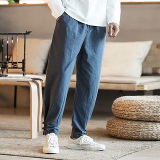 Frog Button Harem Pants