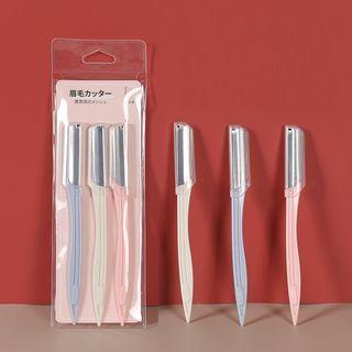 Eyebrow Razor / Scissors / Set