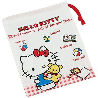 Hello Kitty Drawstring Pouch