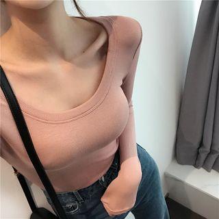 U-neck Basic T-shirt