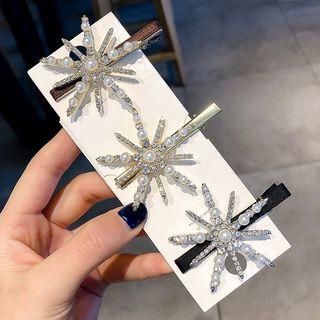 Set Of 3: Flake Hair Clip