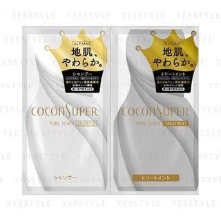 Kracie - Coconsuper Pure Scalp Shampoo & Treatment Trial Set 10ml X 2 Pcs