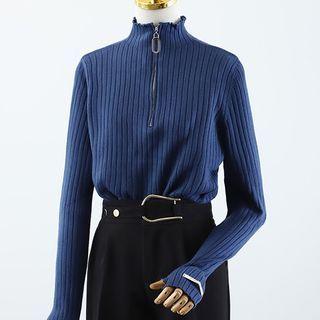 Metal-accent Dress Pants