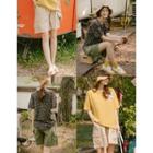 Cargo-pocket Wide-leg Shorts