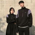 Couple Matching Mock Neck Pullover / Midi Pullover Dress