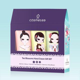 Cosmetea - Tea Flower Hand Cream Set 3pcs