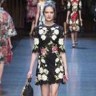 Floral Embroidered Short-sleeve Dress