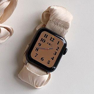 Satin Apple Watch Strap