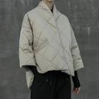 Flared-sleeve Padded Coat