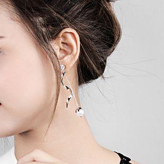 Swirl Drop Earring