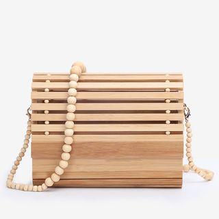 Wood Crossbody Bag