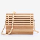Wood Crossbody Bag