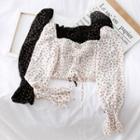Cropped Smocked Top