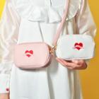 Embroidered Heart Faux Leather Crossbody Bag