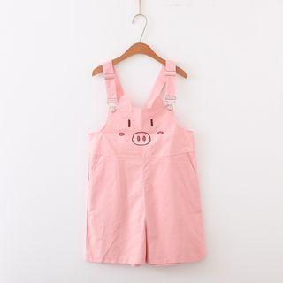 Pig Printed Jumper Shorts