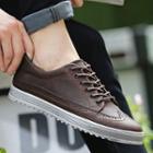 Brogue Lace Up Sneakers