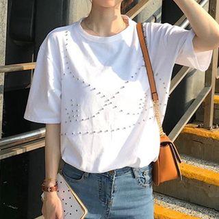 Short Sleeve Studded Tee