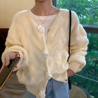 Floral Button Cardigan