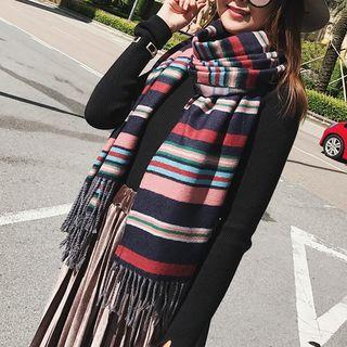 Color Block Shawl