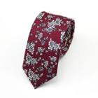 Floral Neck Tie (6cm) Pd34 - One Size