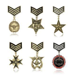 Badge Brooch