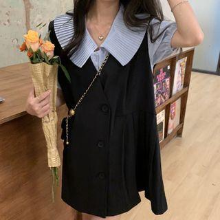 Set : Shirt + Jumper Dress