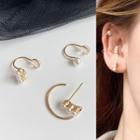 Bead Dangle Earring Set Of 3 - Stud Earring - As Shown In Figure - One Size