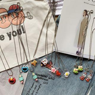 Acrylic Pendant Necklace