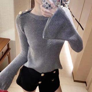 Metallic Knit Top
