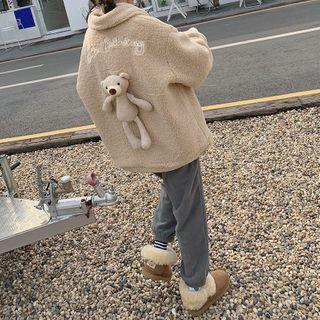 Bear Accent Fleece Jacket