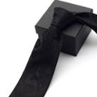 Pattern Neck Tie (8cm) Black - One Size