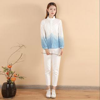 Indigo Dyed Blouse