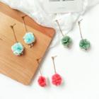 Fabric Dangle Earring