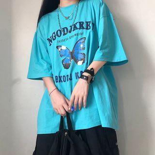 Short-sleeve Butterfly T-shirt