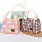 Print Insulated Lunch Bag / Cutlery Set