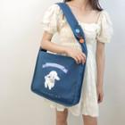 Sheep Print Flap Crossbody Bag