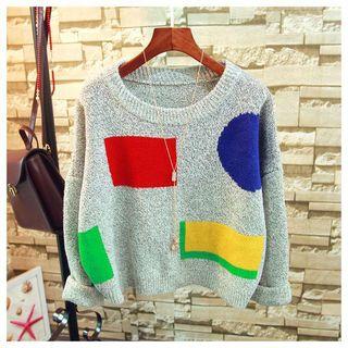 Geometric Patterned Sweater