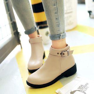 Buckled Chunky Heel