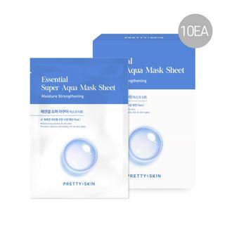 Pretty Skin - Essential Super Aqua Mask Sheet Set 35g X 10 Pcs