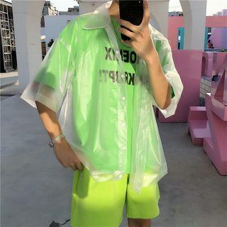Transparent Short-sleeve Jacket