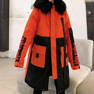 Two-tone Long Parka